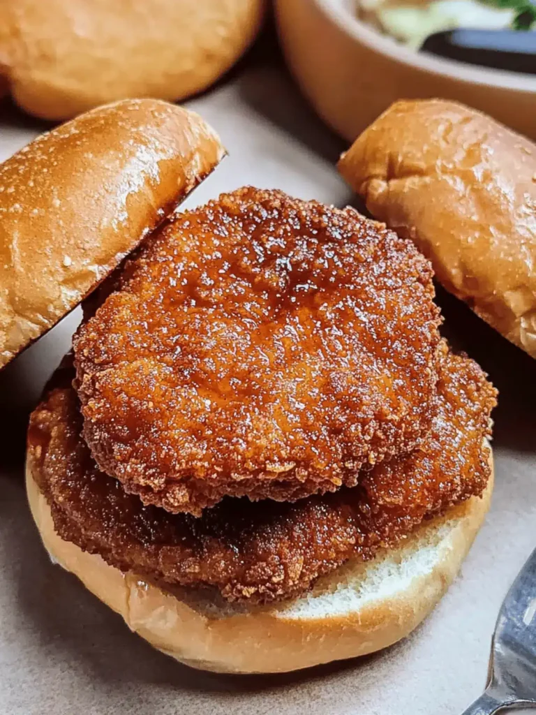 Crispy Hot Honey Chicken Sandwich: Sweet Heat Awaits You
