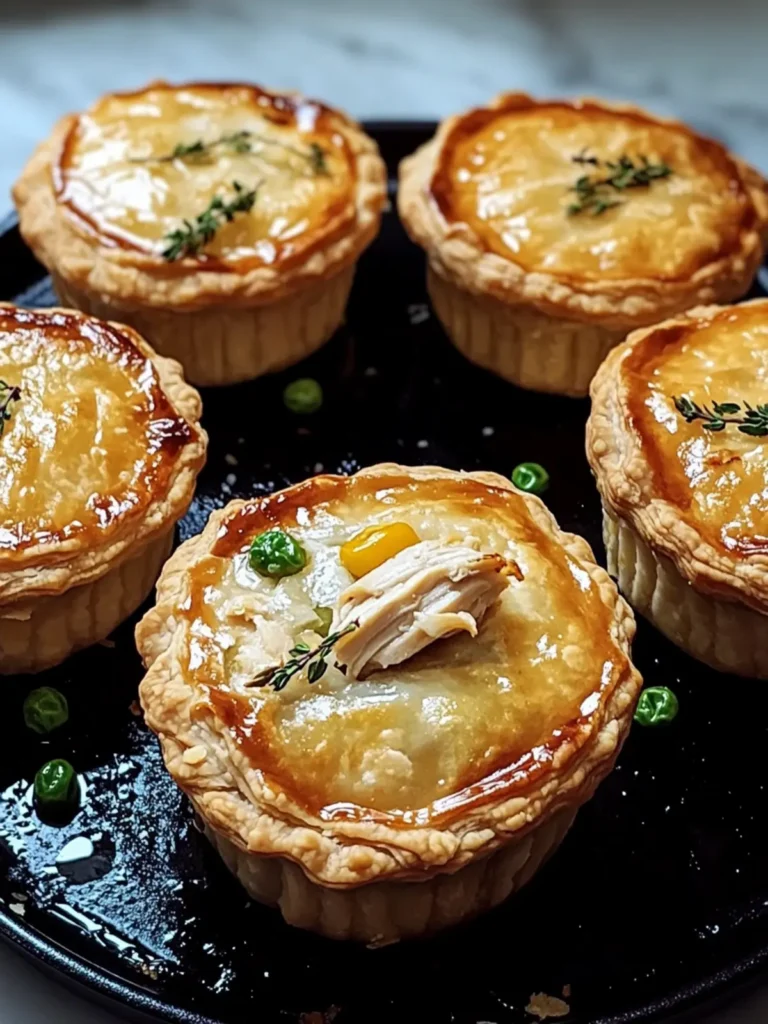 Irresistible Mini Chicken Pot Pies: Cozy Comfort in Every Bite