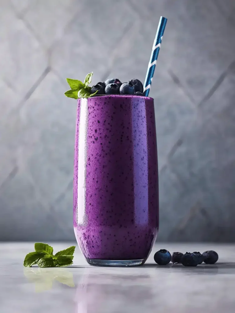Ultimate Blueberry Smoothie: Creamy & Vegan Delights Await!